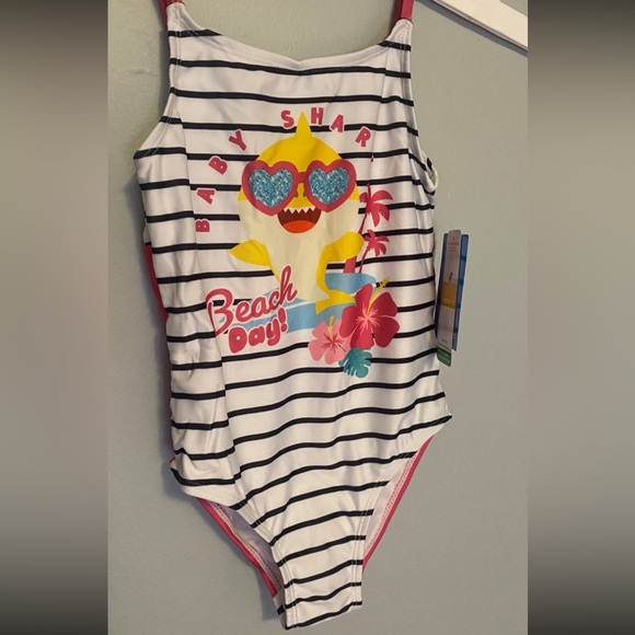 Nickelodeon Swim Nwt Baby Shark Bathing Suit Girls Size 4t Poshmark